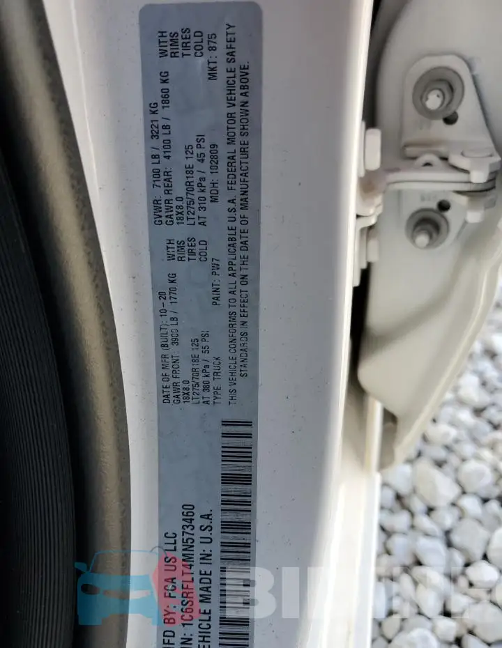 1C6SRFLT4MN573460 Photo# 12