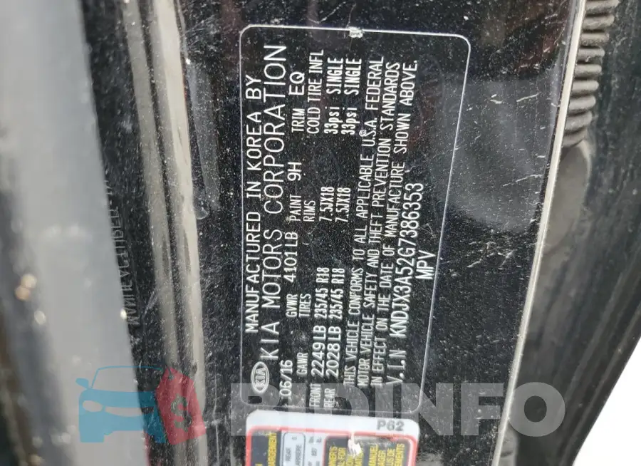 KNDJX3A52G7386353 Photo# 13