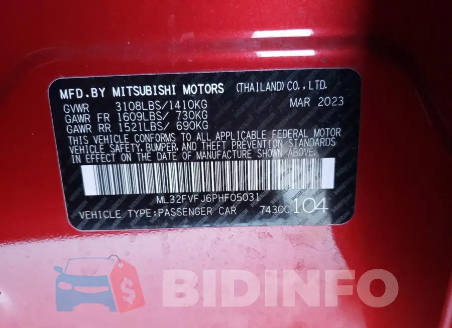 ML32FVFJ6PHF05031 Photo# 12
