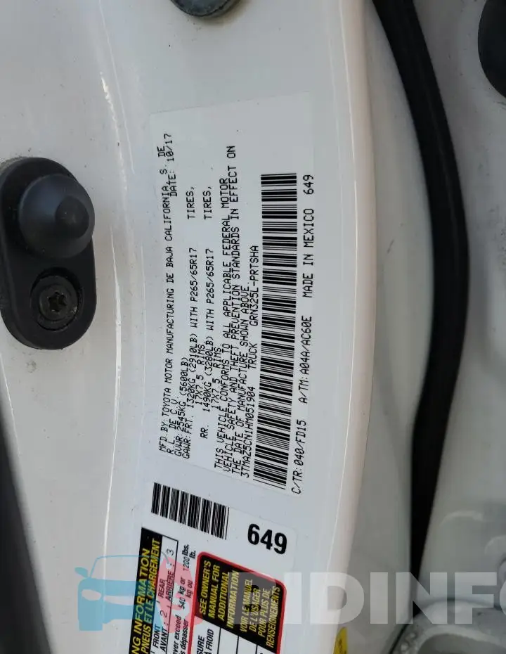 3TMAZ5CN1HM051904 Photo# 12