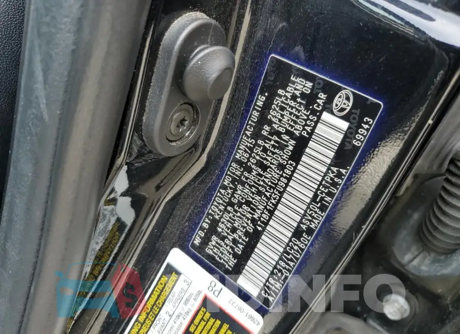 4T1BF1FK5FU981803 Photo# 12