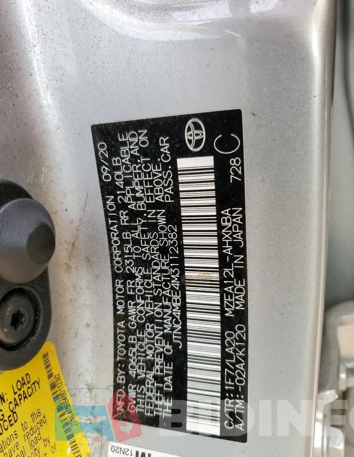 JTNC4MBE4M3112382 Photo# 12