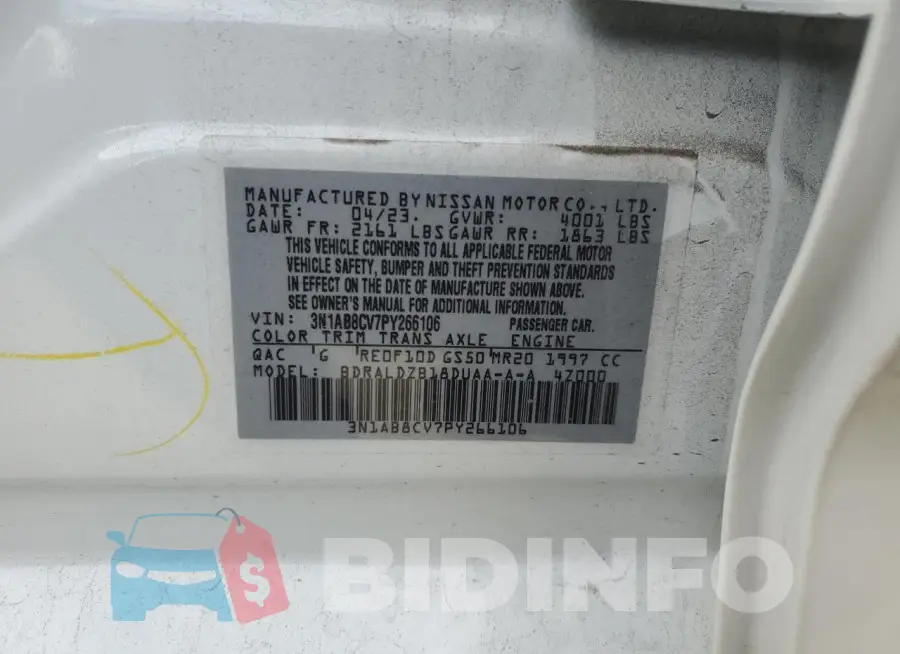 3N1AB8CV7PY266106 Photo# 13