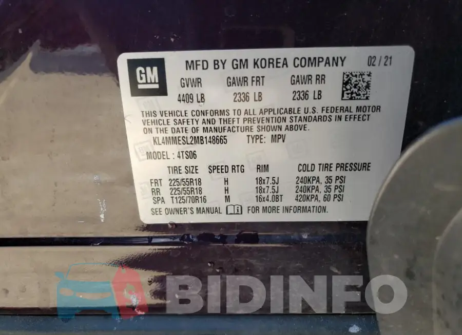 KL4MMESL2MB148665 Photo# 13