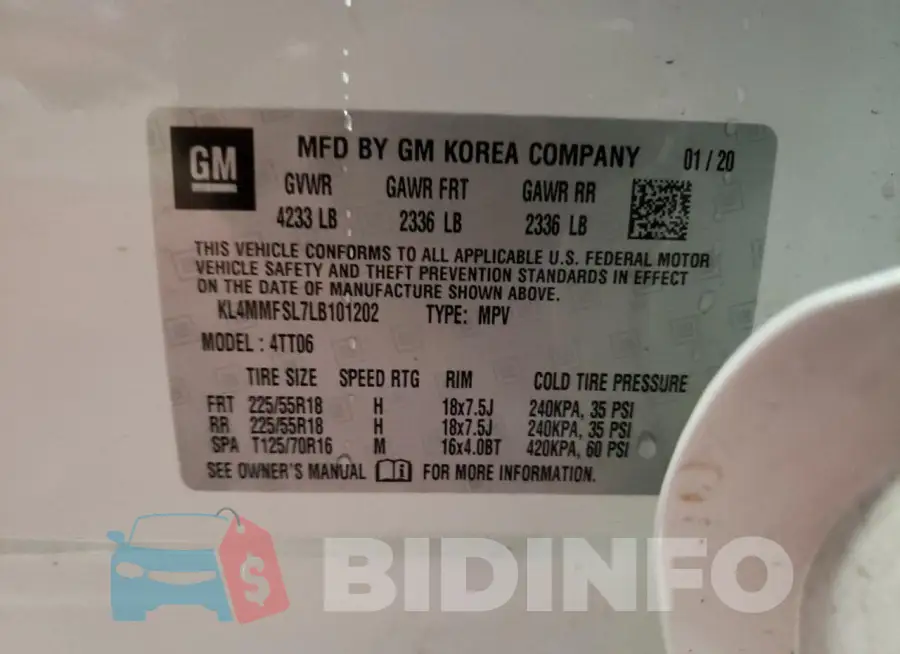 KL4MMFSL7LB101202 Photo# 12