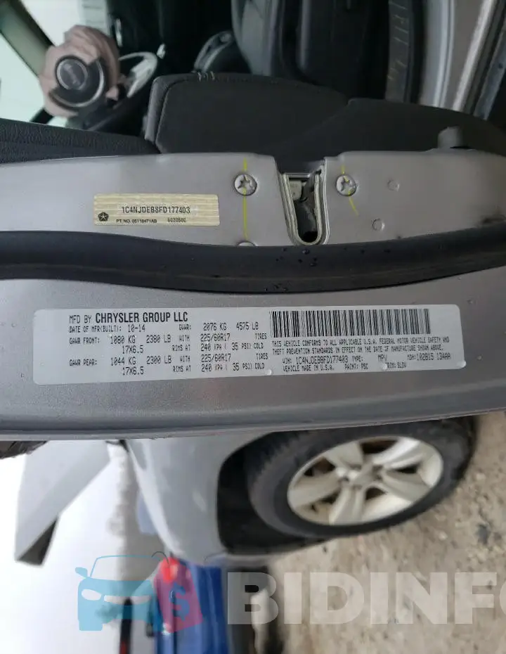 1C4NJDEB8FD177403 Photo# 13