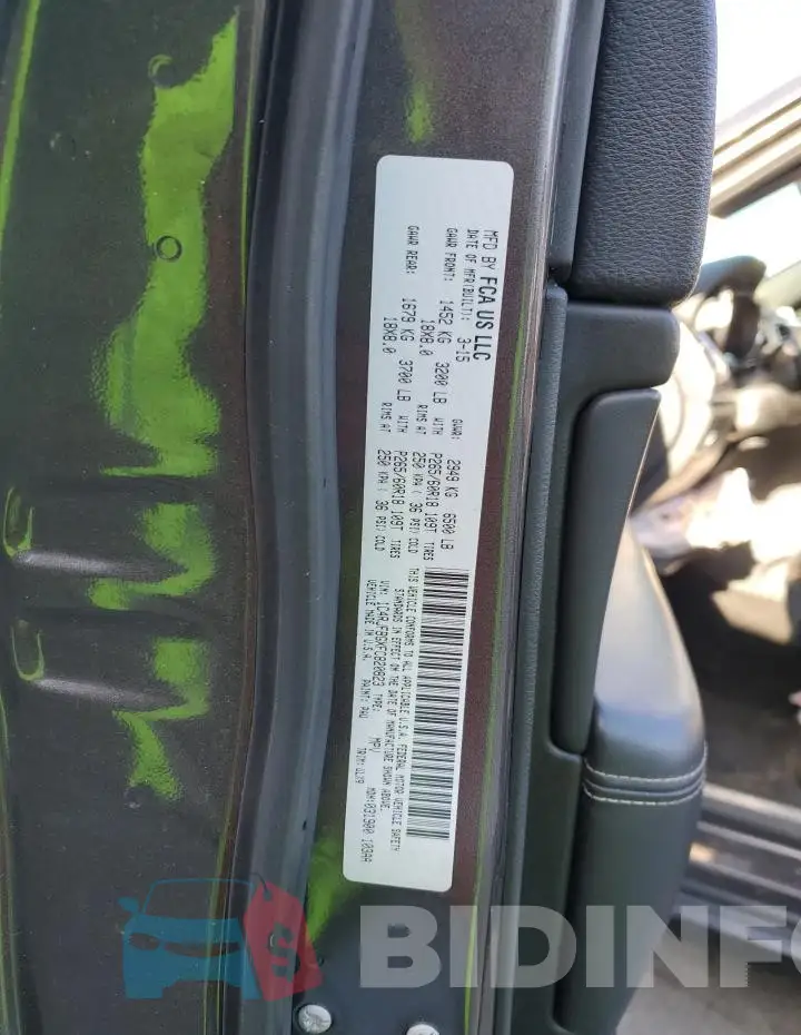 1C4RJFBGXFC820823 Photo# 12