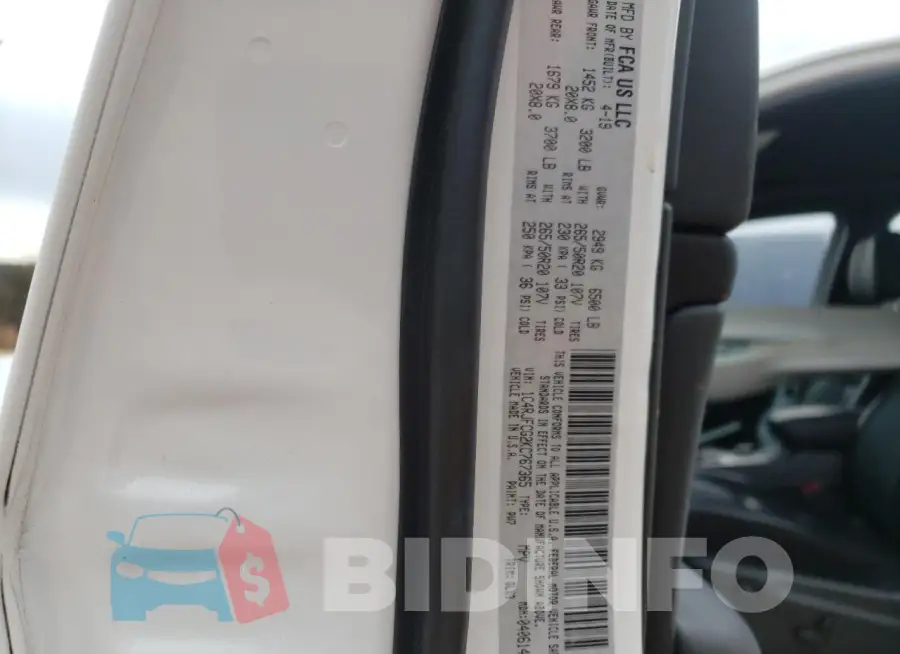 1C4RJFCG2KC767365 Photo# 13