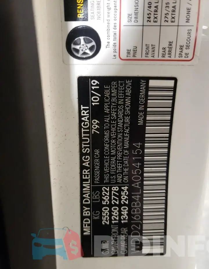 WDD2J6BB4LA054154 Photo# 12