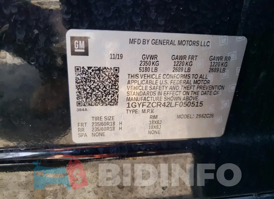 1GYFZCR42LF050515 Photo# 12