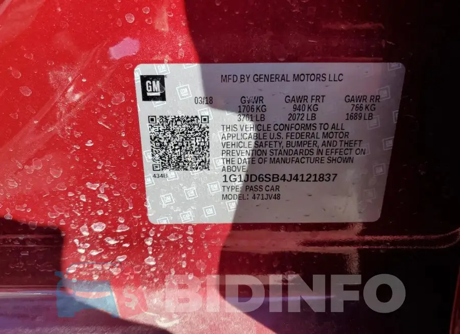 1G1JD6SB4J4121837 Photo# 12