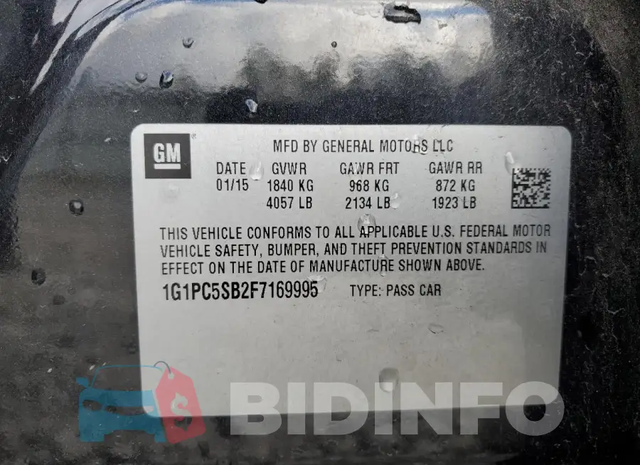 1G1PC5SB2F7169995 Photo# 12