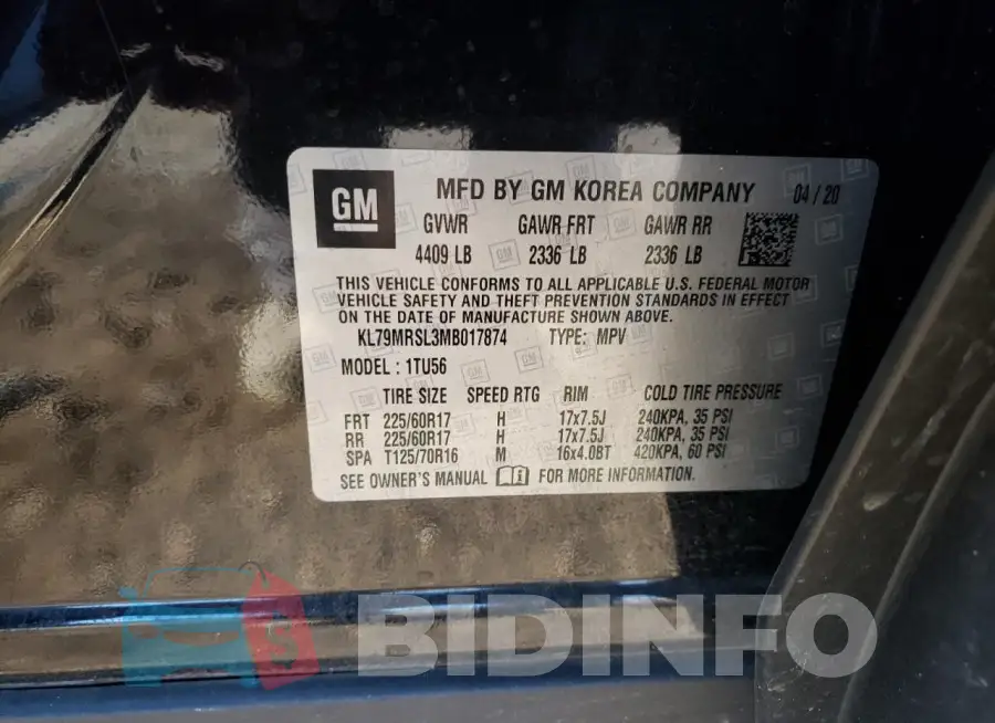 KL79MRSL3MB017874 Photo# 12