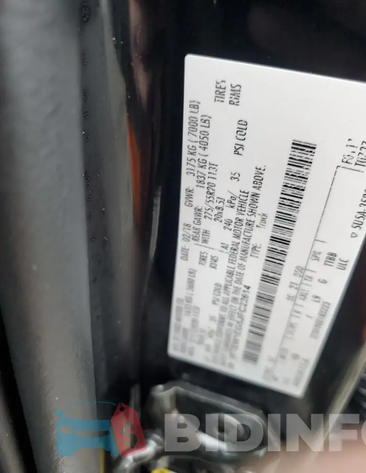 1FTEW1EG5JFC22614 Photo# 13