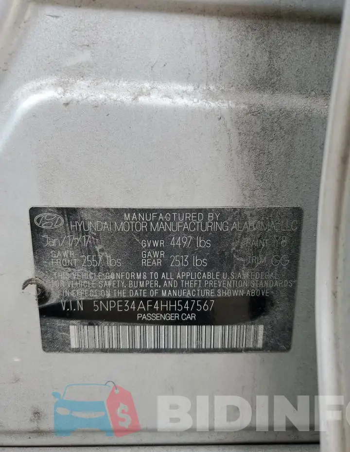 5NPE34AF4HH547567 Photo# 12