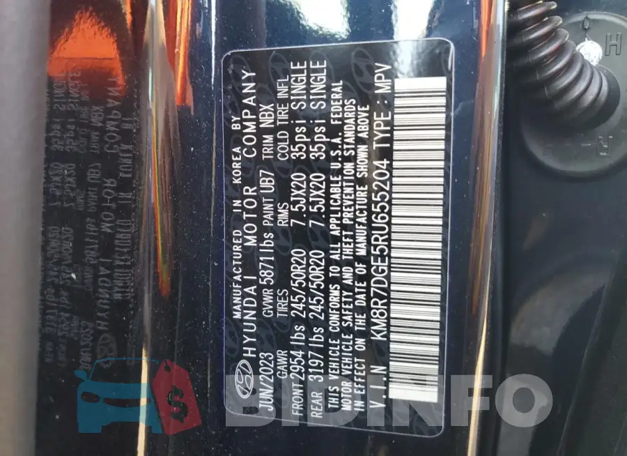 KM8R7DGE5RU655204 Photo# 13