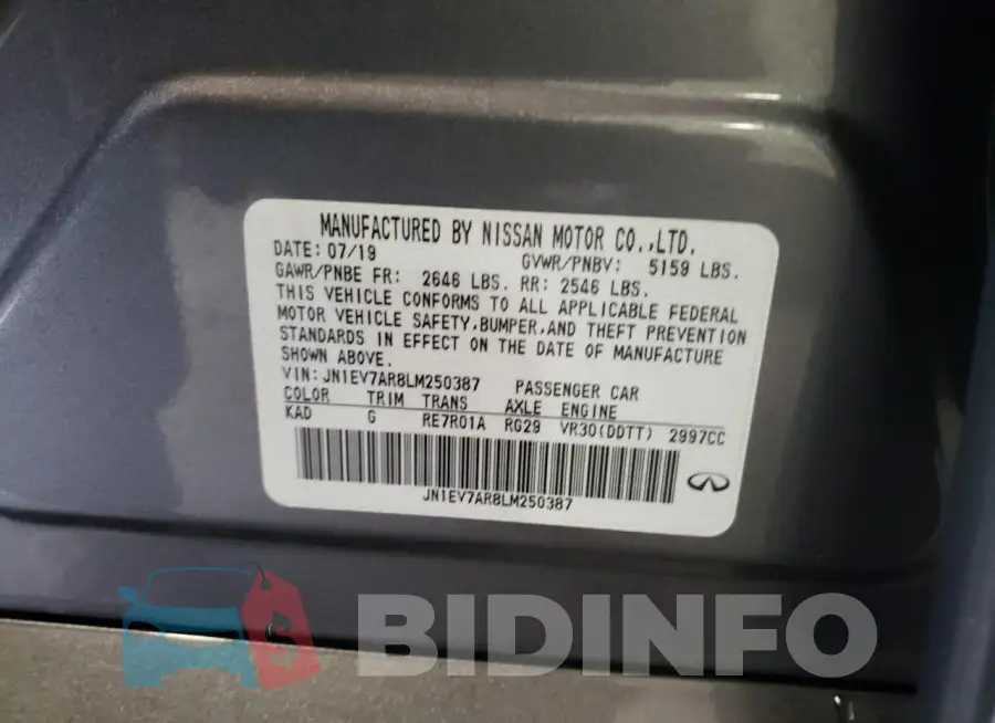JN1EV7AR8LM250387 Photo# 12