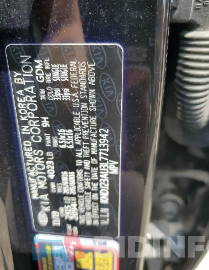 KNDJ23AU3L7713942 Photo# 12