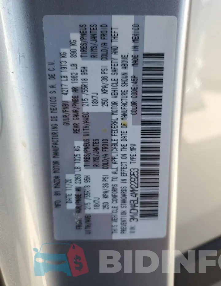 3MVDMABL4MM229253 Photo# 12