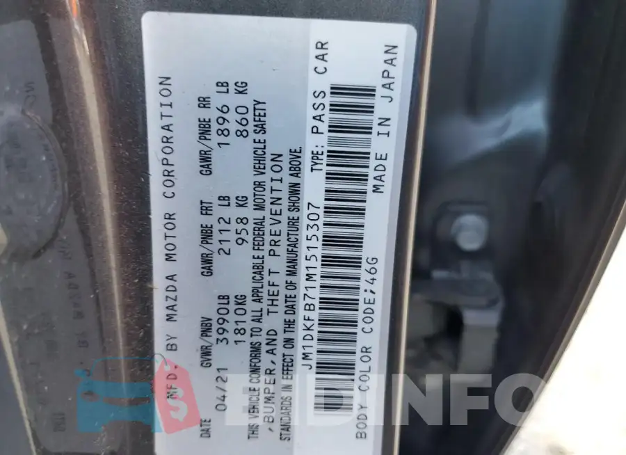 JM1DKFB71M1515307 Photo# 13