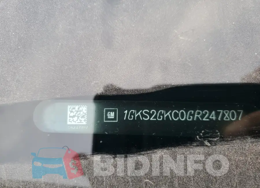 1GKS2GKC0GR247807 Photo# 13