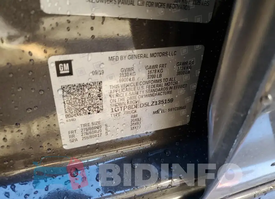 1GTP8DED5LZ135159 Photo# 13