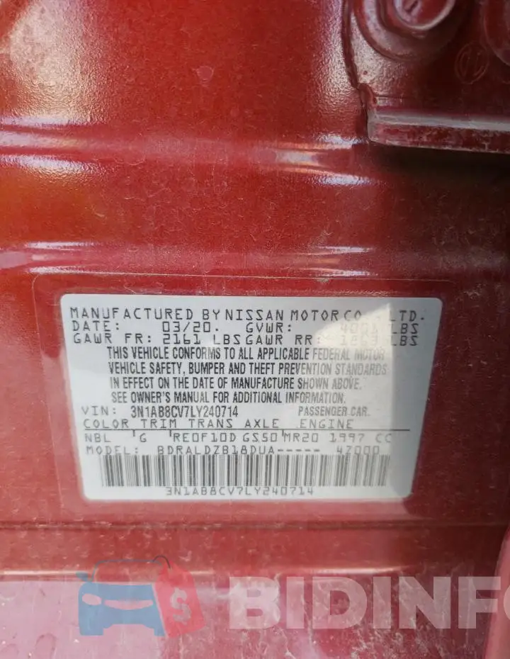 3N1AB8CV7LY240714 Photo# 12