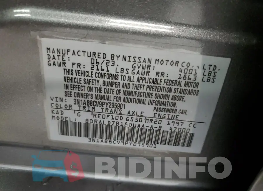 3N1AB8CV9PY295901 Photo# 12