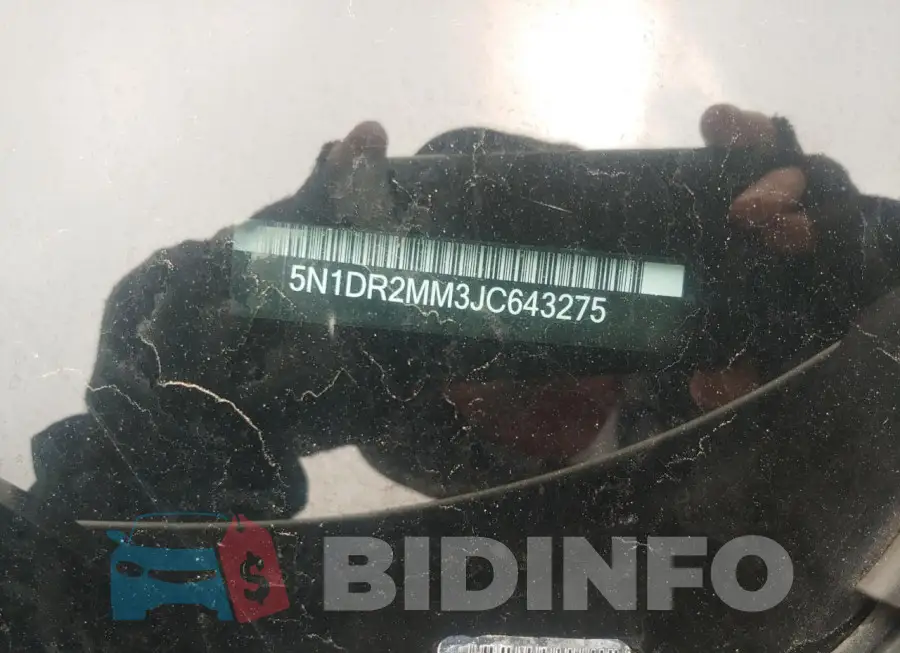 5N1DR2MM3JC643275 Photo# 10