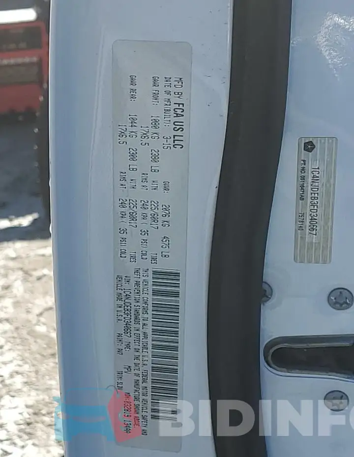 1C4NJDEB3FD340667 Photo# 12