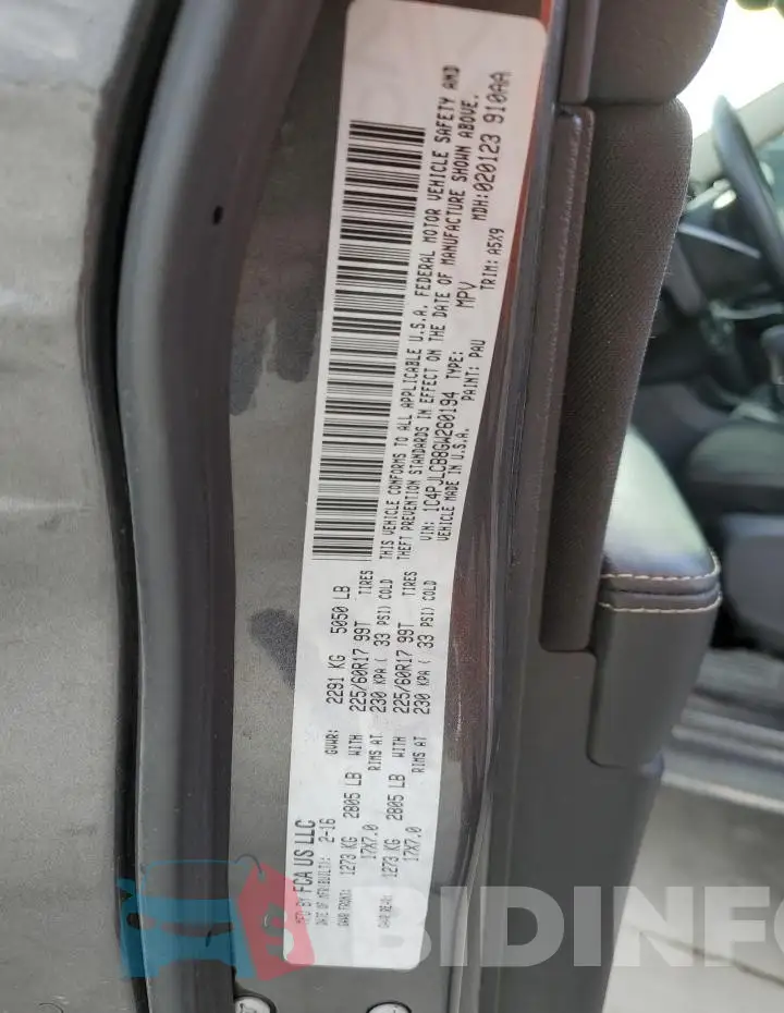 1C4PJLCB8GW260194 Photo# 13
