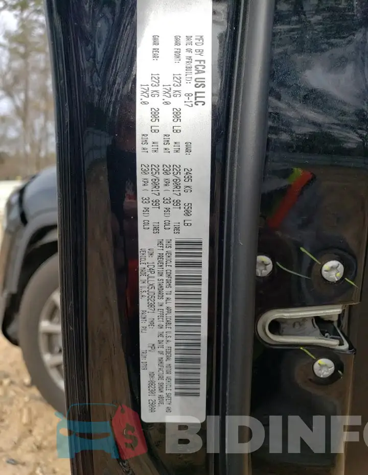1C4PJLLX5JD523871 Photo# 13