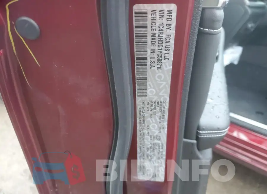 1C4RJHDG1PC508710 Photo# 12