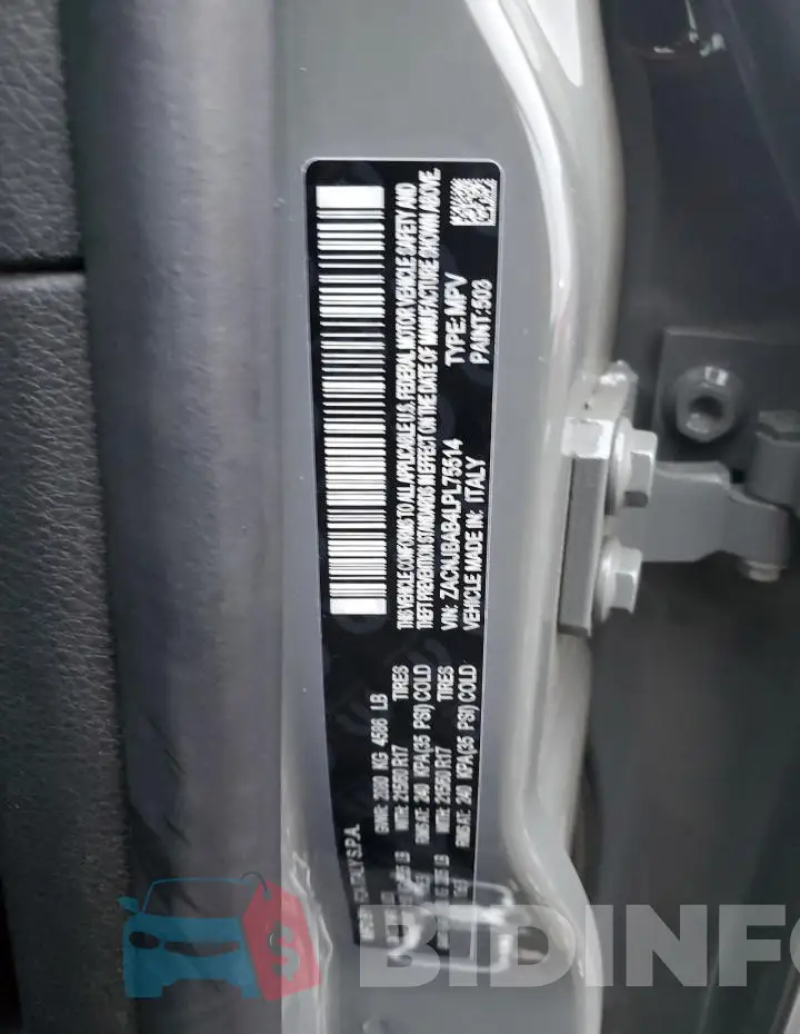 ZACNJBAB4LPL75514 Photo# 12
