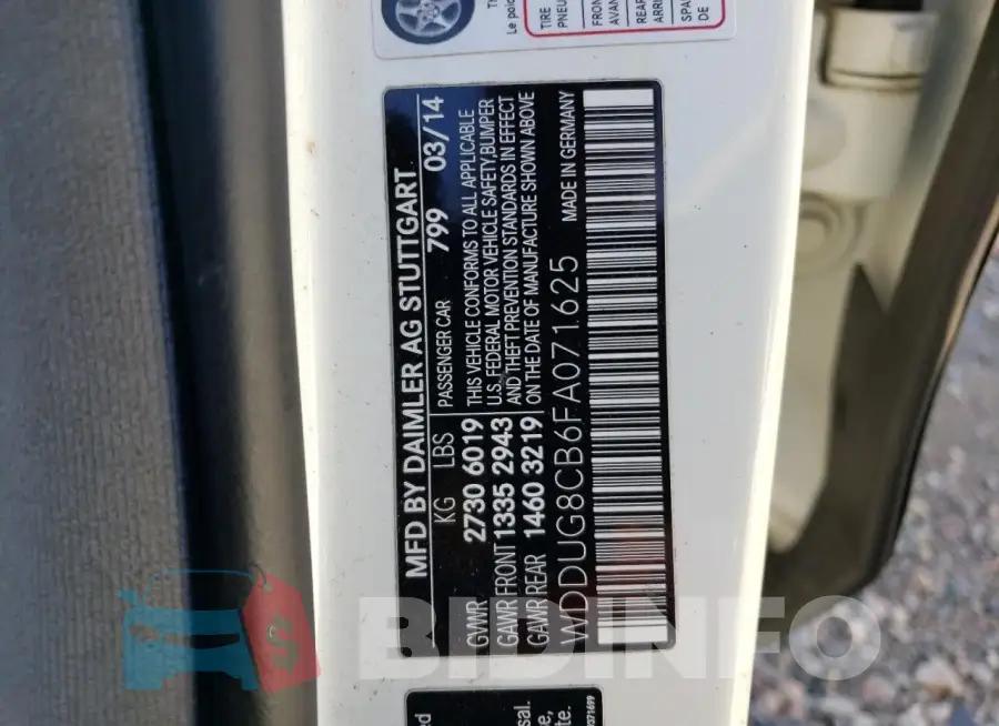 WDDUG8CB6FA071625 Photo# 13