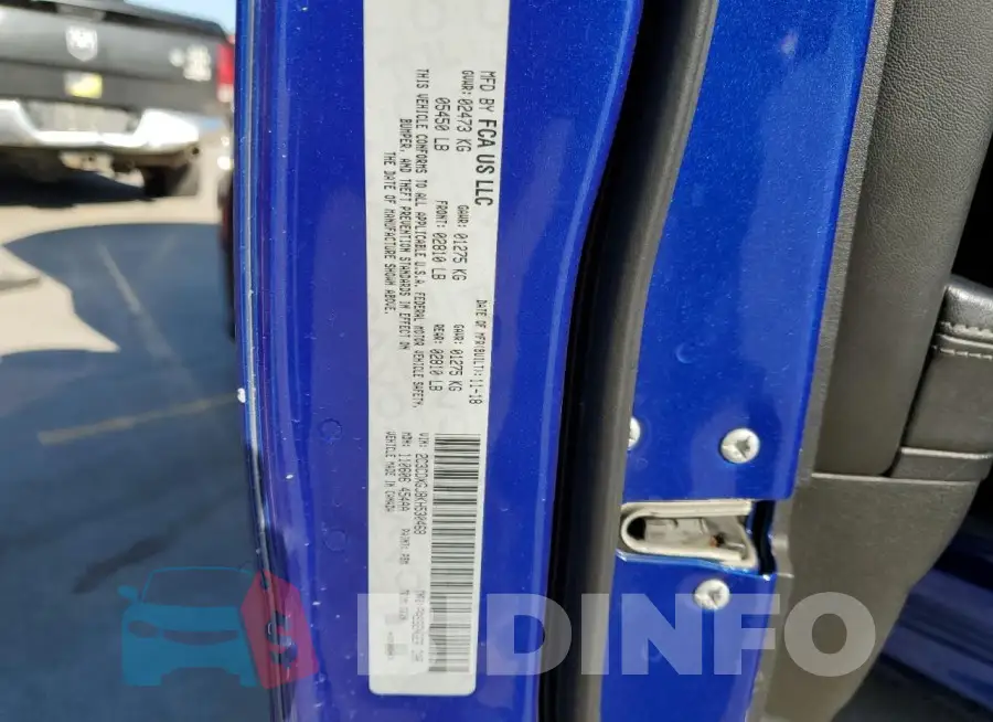 2C3CDXGJ8KH530468 Photo# 12