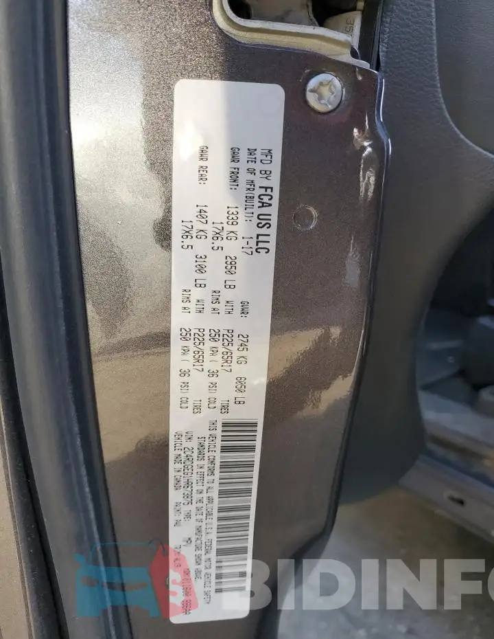 2C4RDGEG1HR673875 Photo# 12