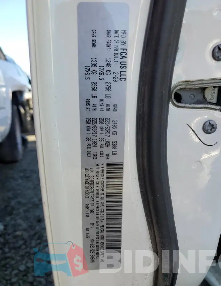 3C4PDCAB7LT207187 Photo# 12