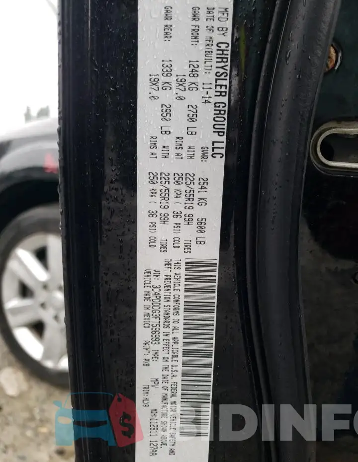 3C4PDDDG3FT596993 Photo# 13