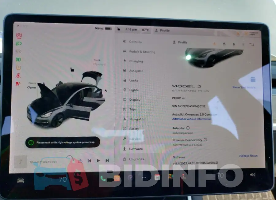 5YJ3E1EA1KF400112 Photo# 9