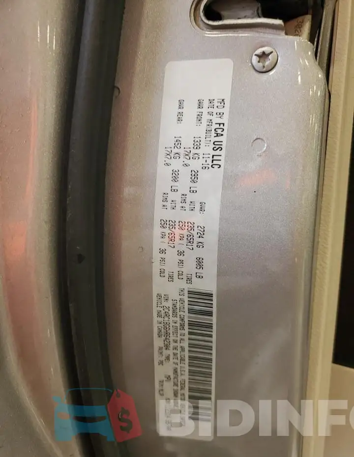 2C4RC1BG6HR642304 Photo# 13
