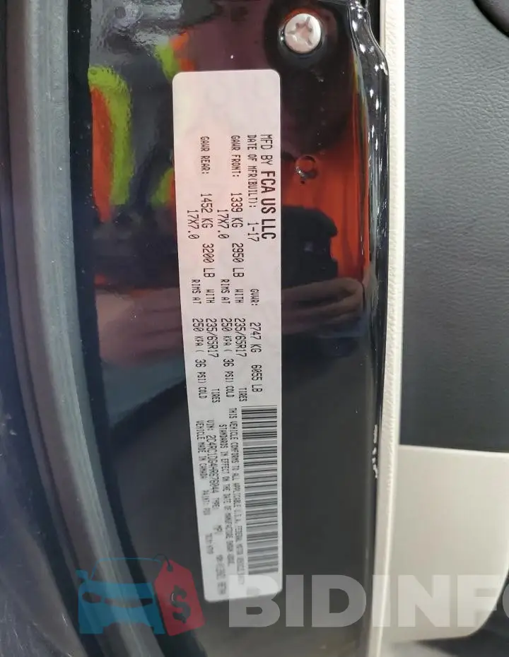 2C4RC1DG4HR676044 Photo# 13