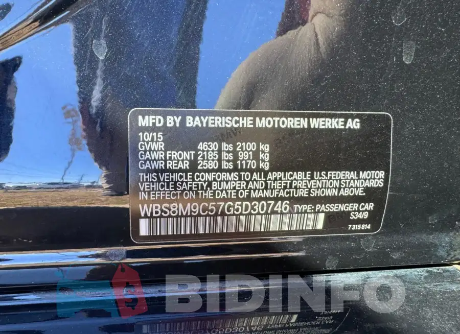 WBS8M9C57G5D30746 Photo# 10