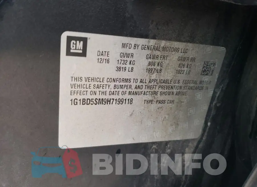 1G1BD5SM9H7199118 Photo# 12