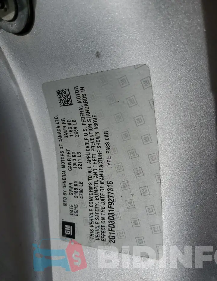 2G1FD3D31F9277316 Photo# 13