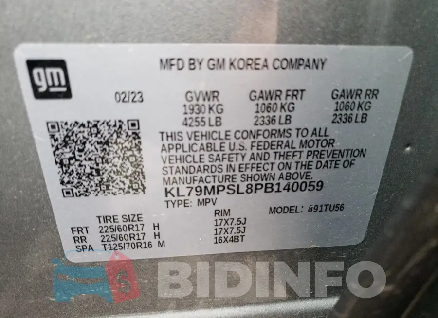 KL79MPSL8PB140059 Photo# 12