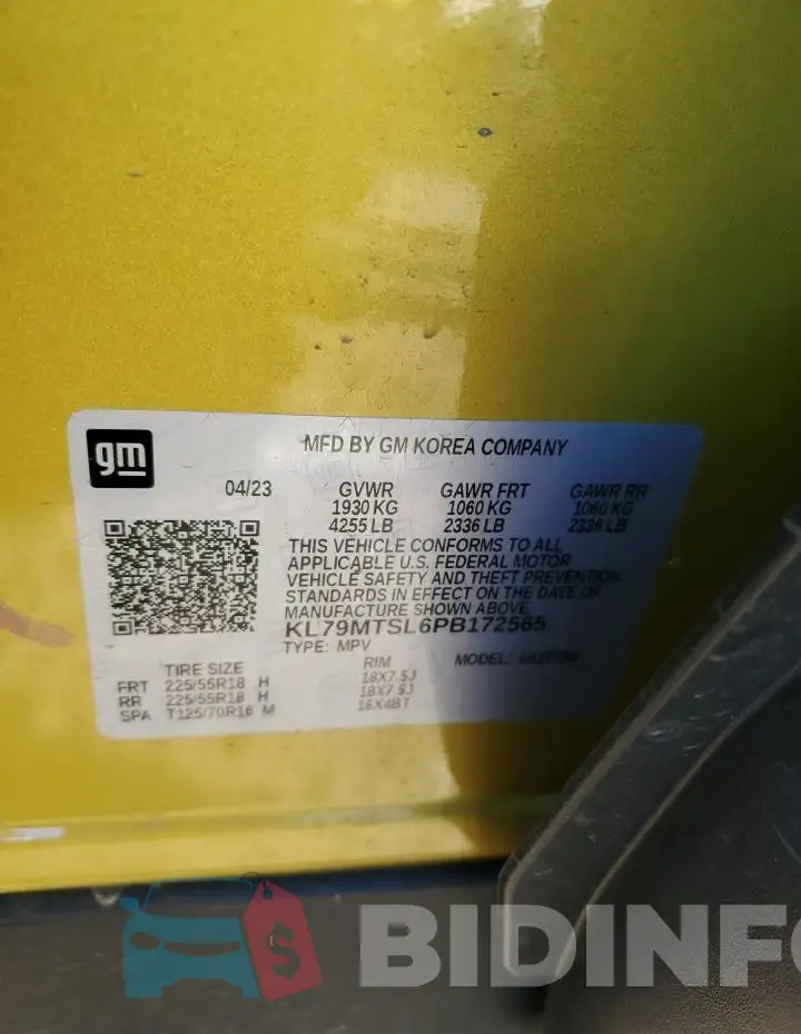 KL79MTSL6PB172565 Photo# 14