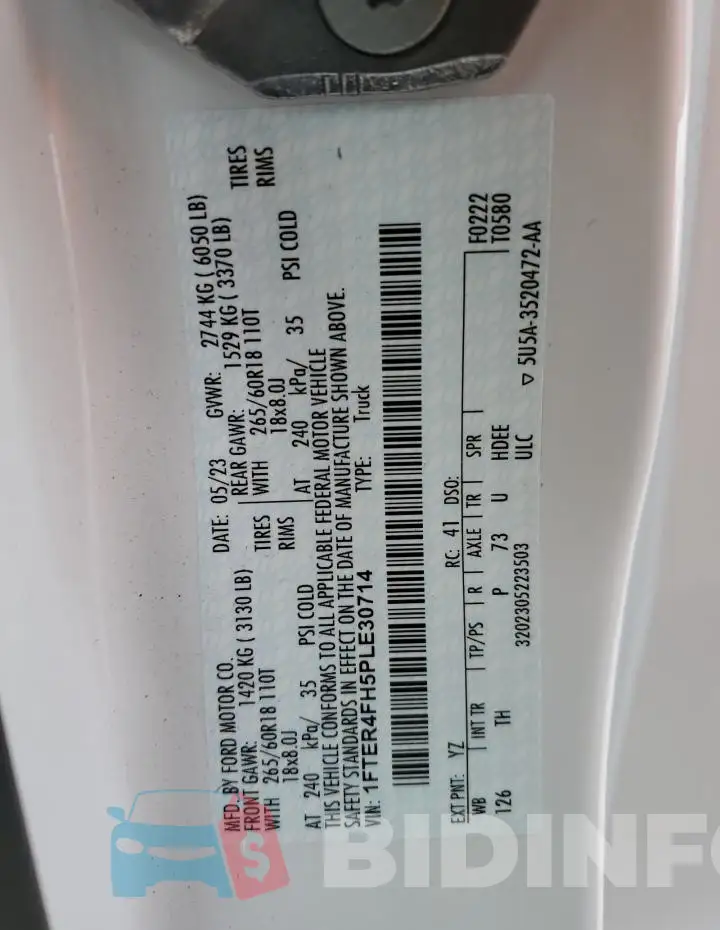 1FTER4FH5PLE30714 Photo# 12