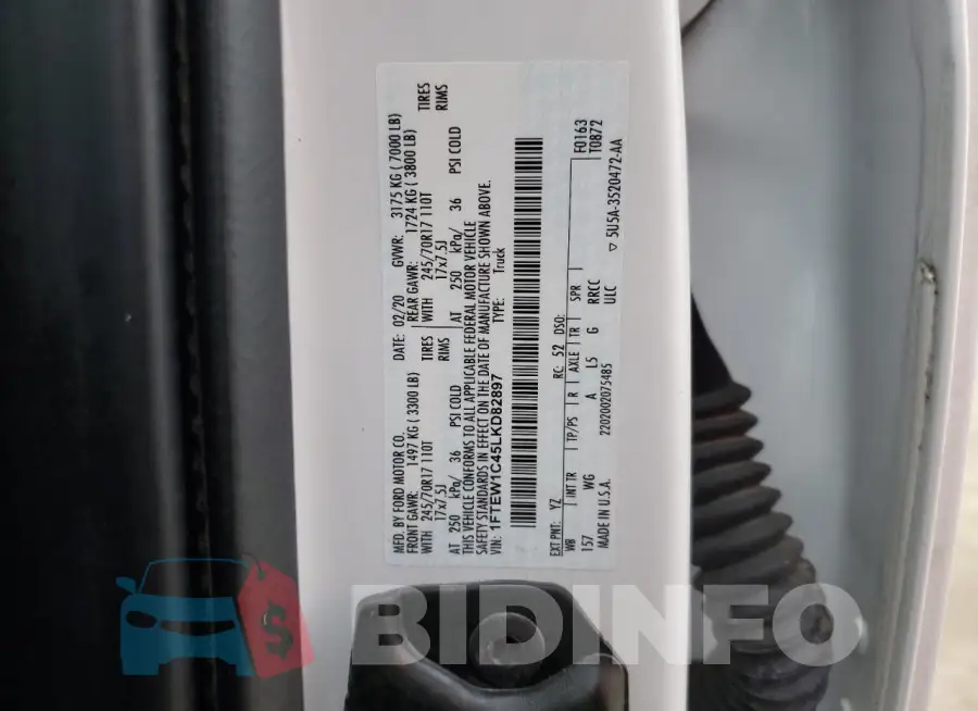 1FTEW1C45LKD82897 Photo# 12