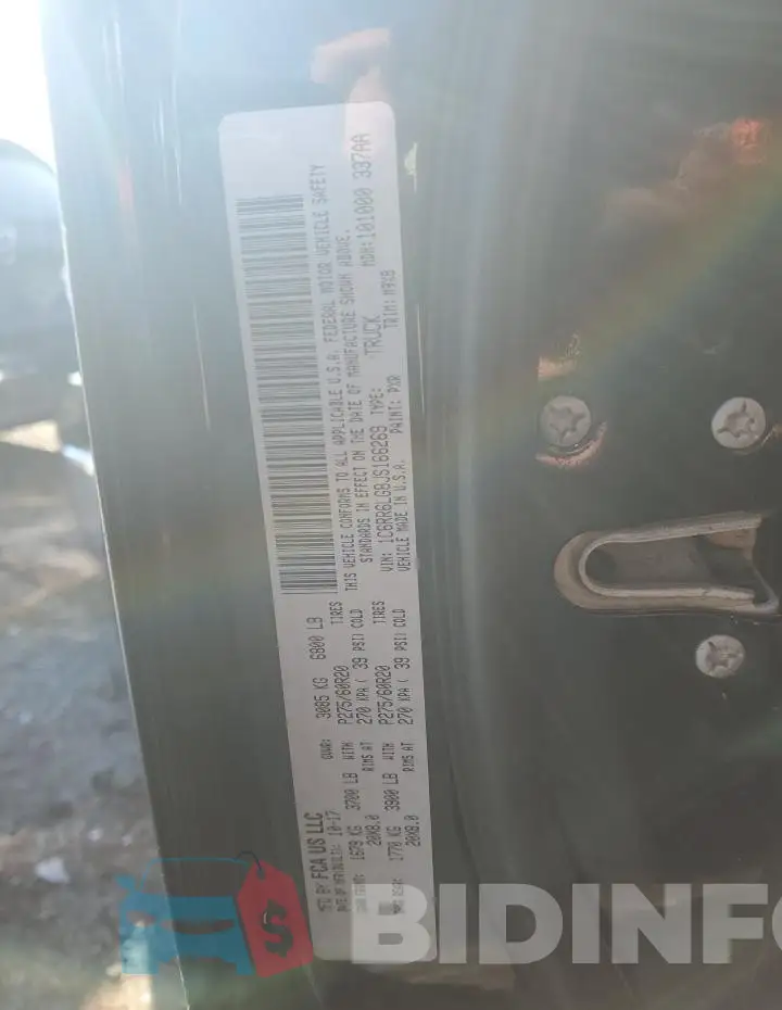 1C6RR6LG8JS166269 Photo# 13